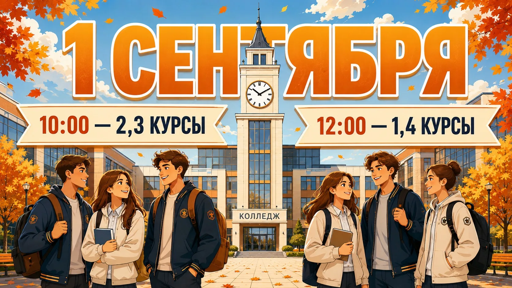 📢📢 Внимание, студенты!