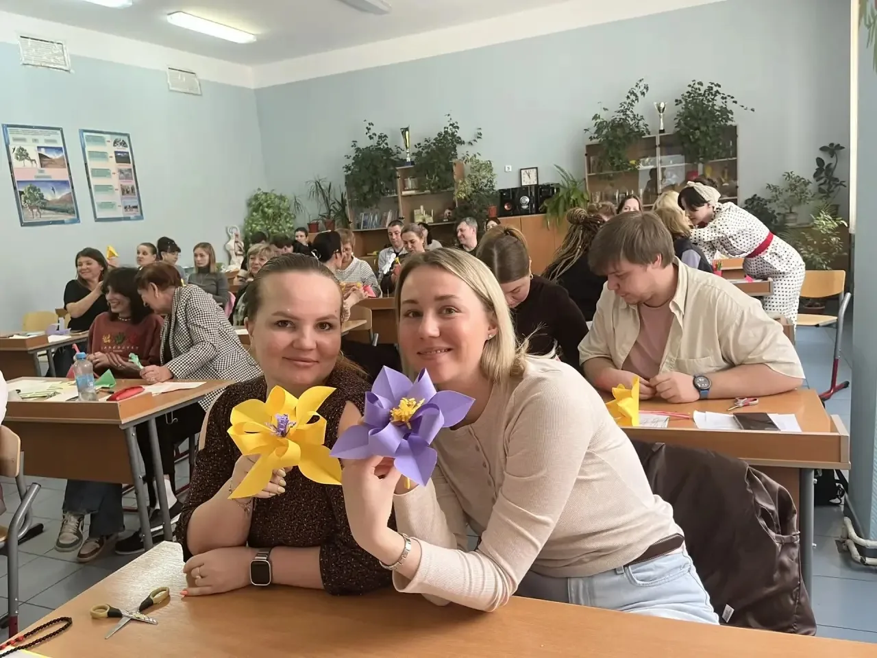 НАШИ #УрокДляУчителя #КонкурсПедагогов #МастерКласс #ТворческийДуэт #ОбменОпытом  Обычные уроки? Нет