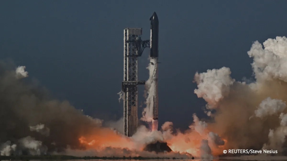 🚀 SpaceX провела 13-й испытательный запуск Starship.