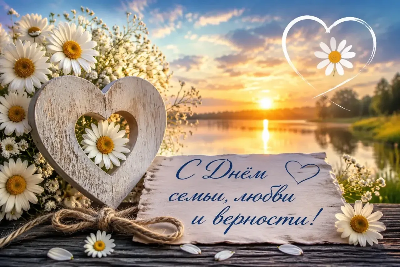 ❤️ С Днём семьи, любви и верности!