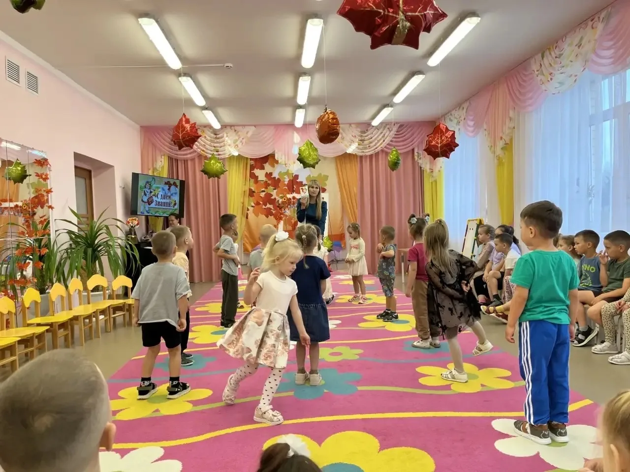 🎉1 сентября в детском саду: Путешествие в страну Знаний! 📚