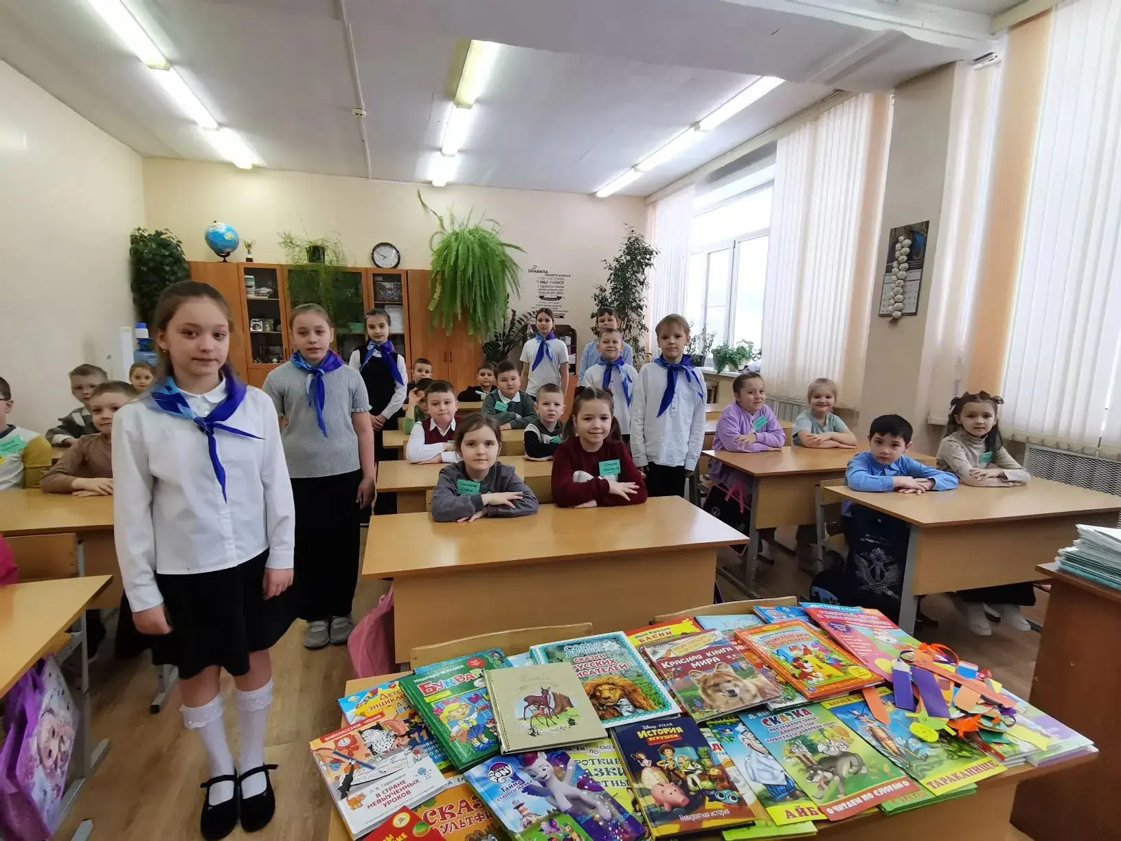 🇷🇺Орлятские новости  В рамках Всероссийской акции «Дарите книги с любовью», приуроченной к Междунаро