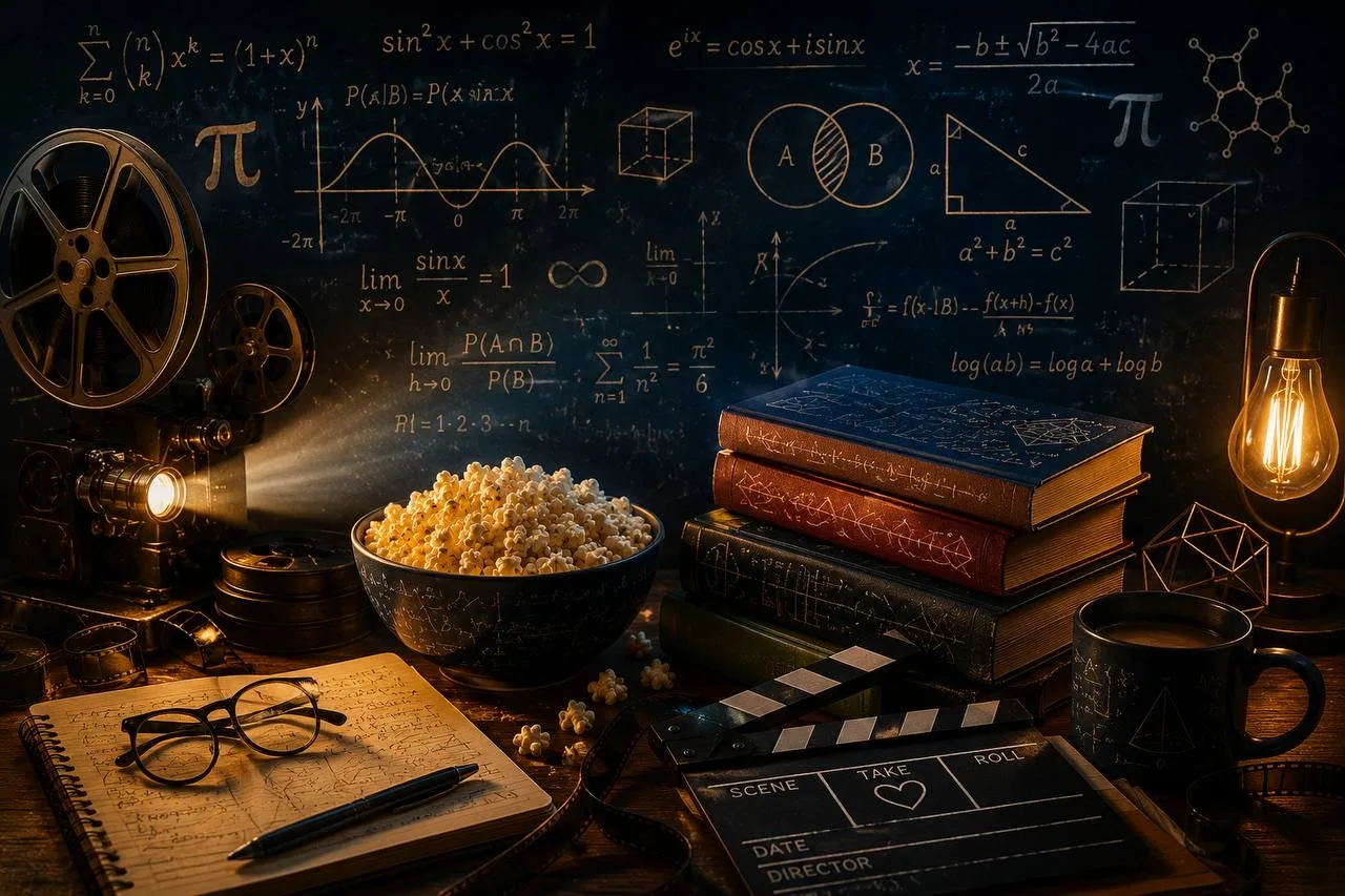 5 фильмов для семейного вечера про гениев, логику и любовь к математике 🎬

Лето идеальное время, чт