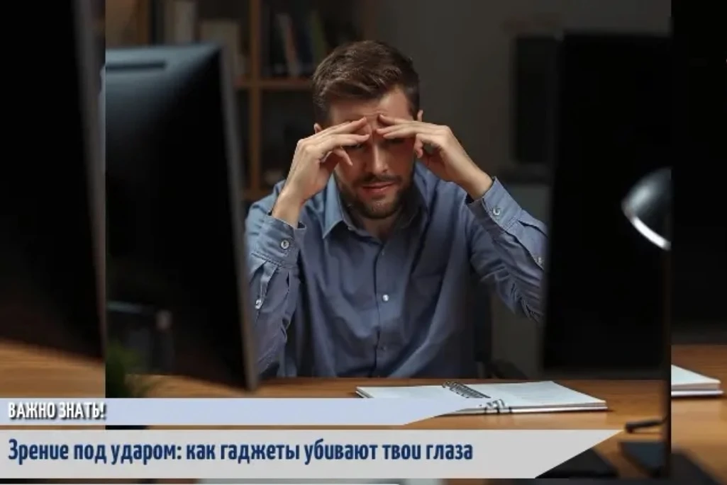 👀Чувствуете сухость, жжение или «песок» в глазах к вечеру? А может, зрение стало не таким чётким? В