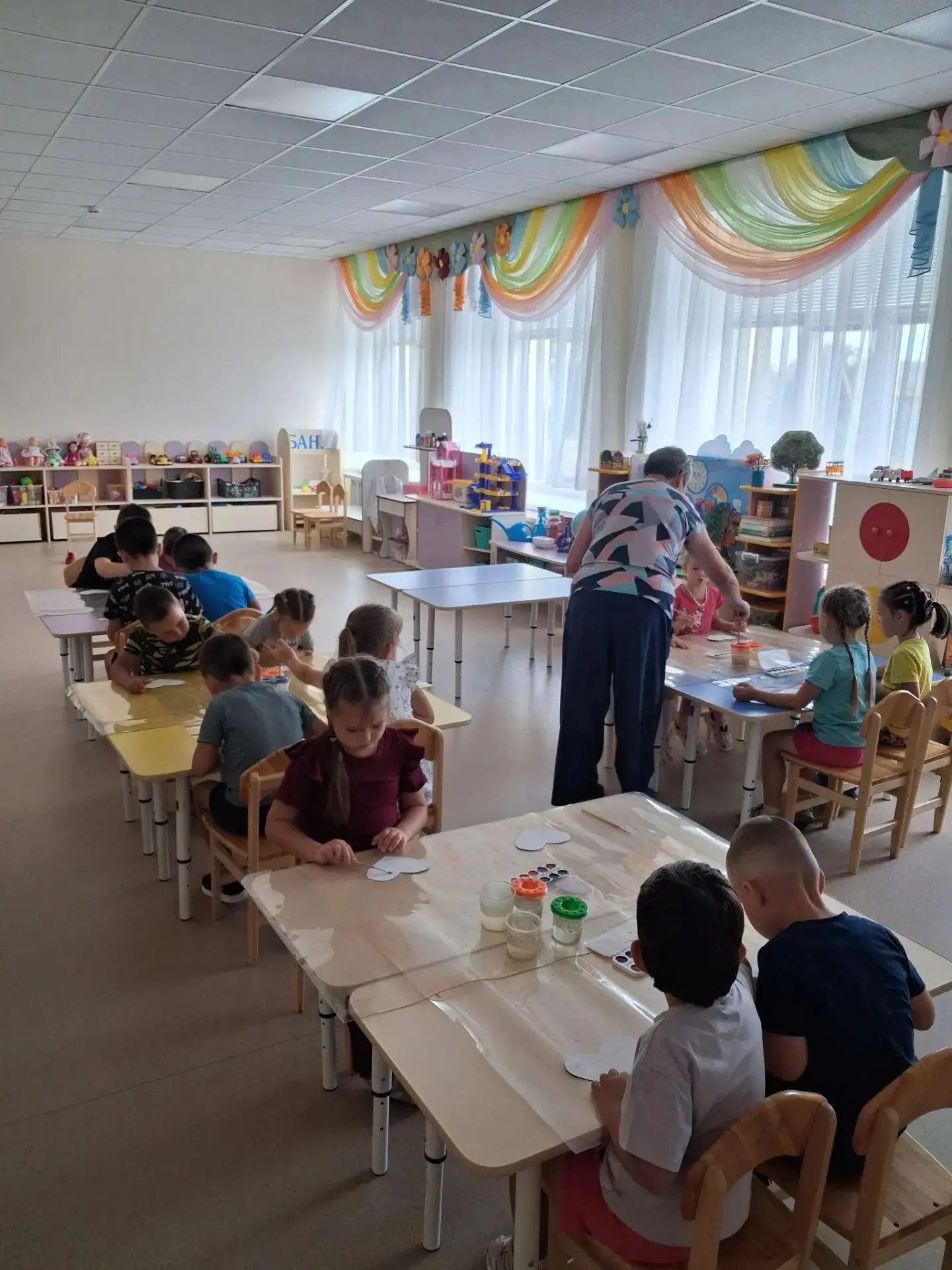 В старшей-подготовительной группе детского сада «Чишма» (МБДОУ № 10) прошло тематическо...