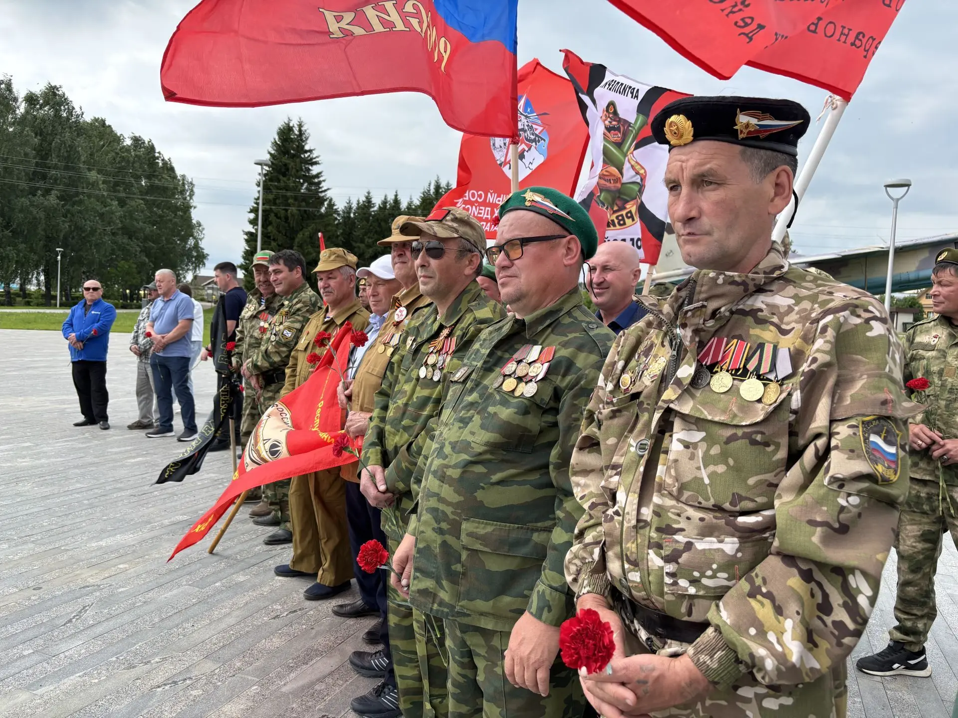 🙏Фоторепортаж: Кукмарада Сугыш хәрәкәтләре ветераннары көнен билгеләп үттеләр