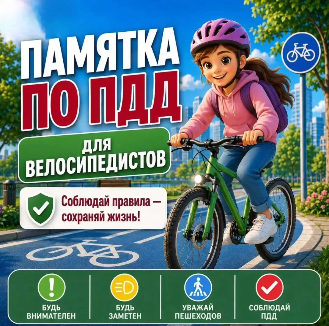 🚴‍♀️ Дорога — не место для игр: