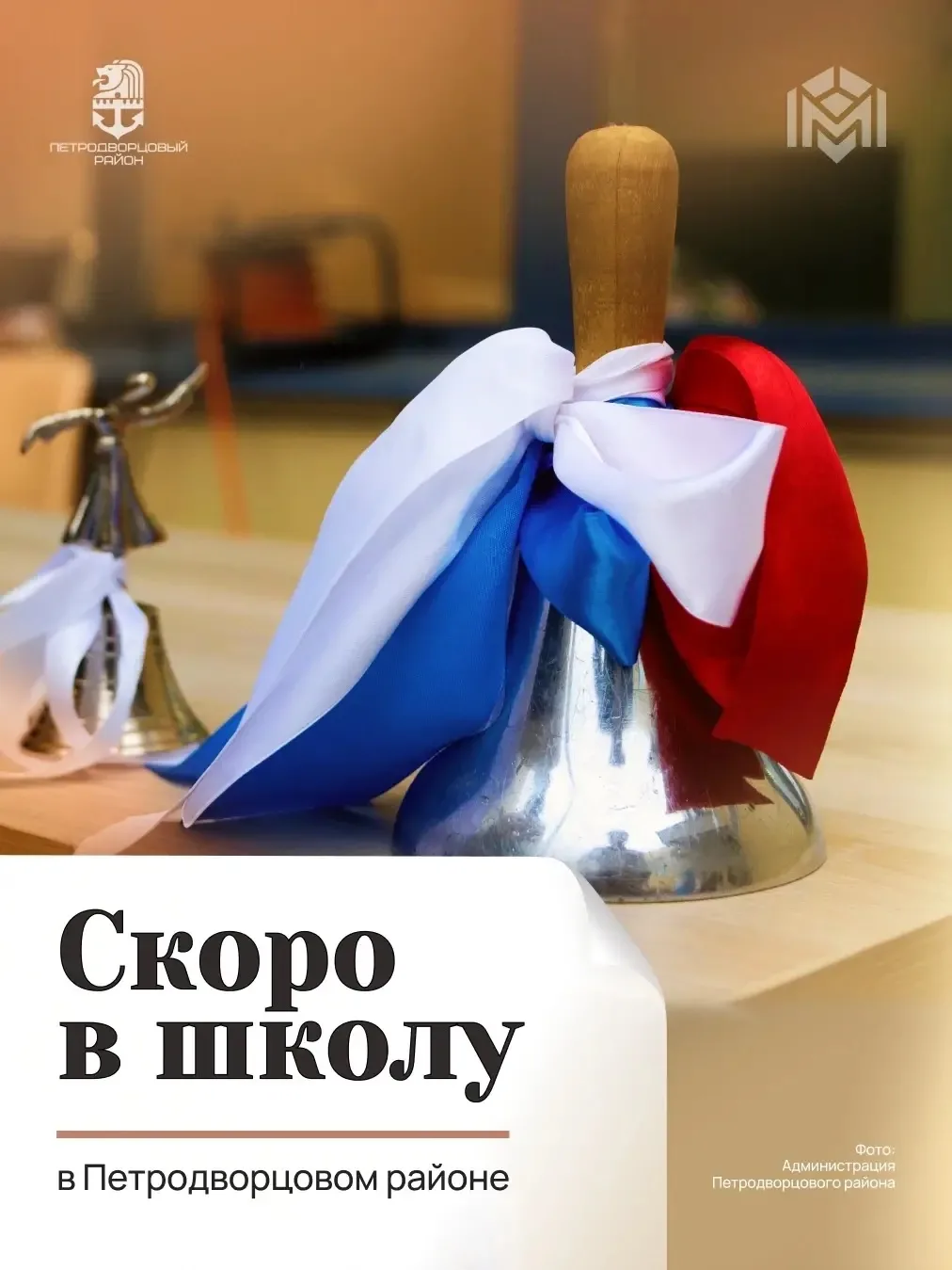 Все школы Петродворцового района готовы к новому учебному году. В учреждениях прошли ре...