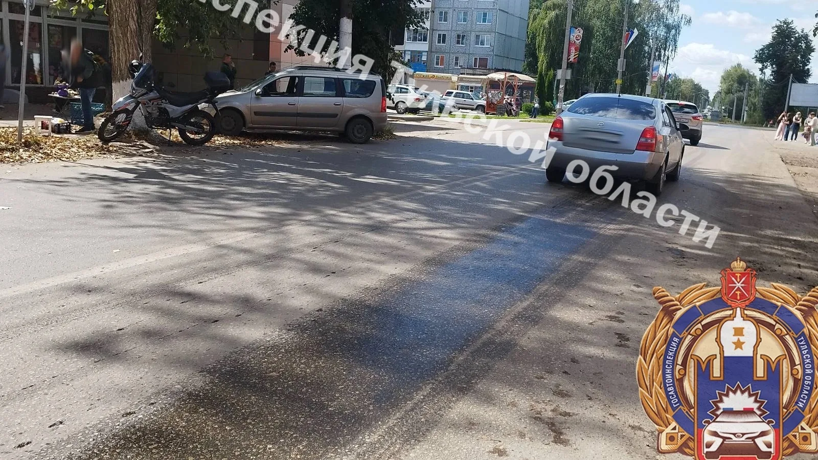 ❗️ В Северо - Задонске мужчина на мотоцикле сбил женщину.