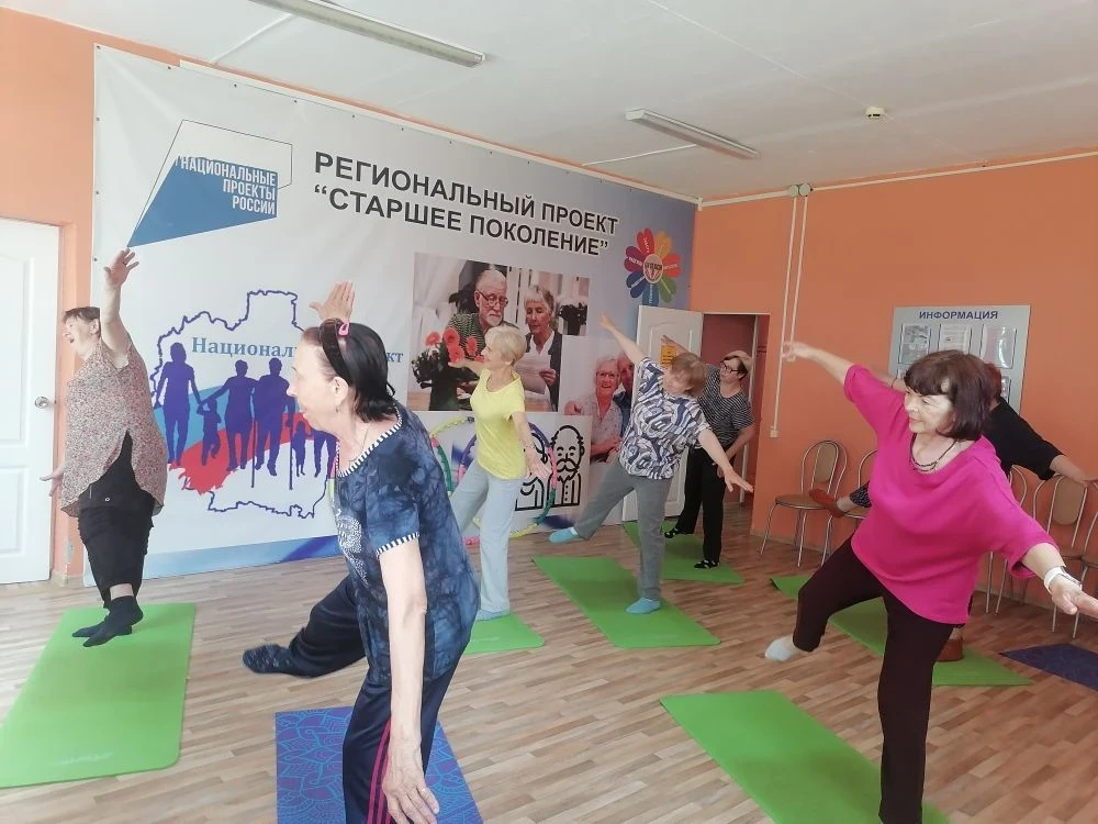 В центре социального обслуживания населения Петровского района проходят спортивные заня...