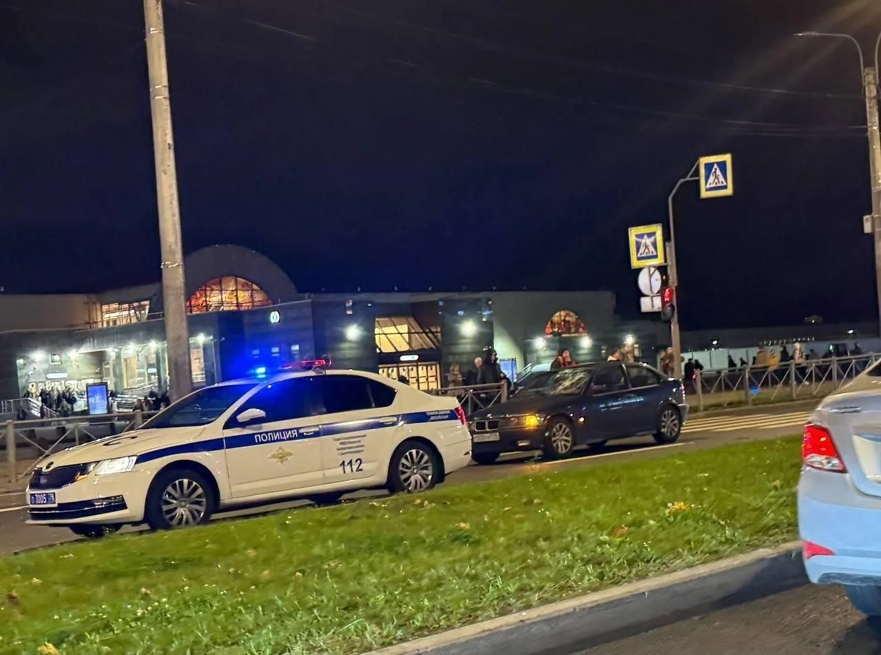 У метро "Парнас" сбили пешехода.