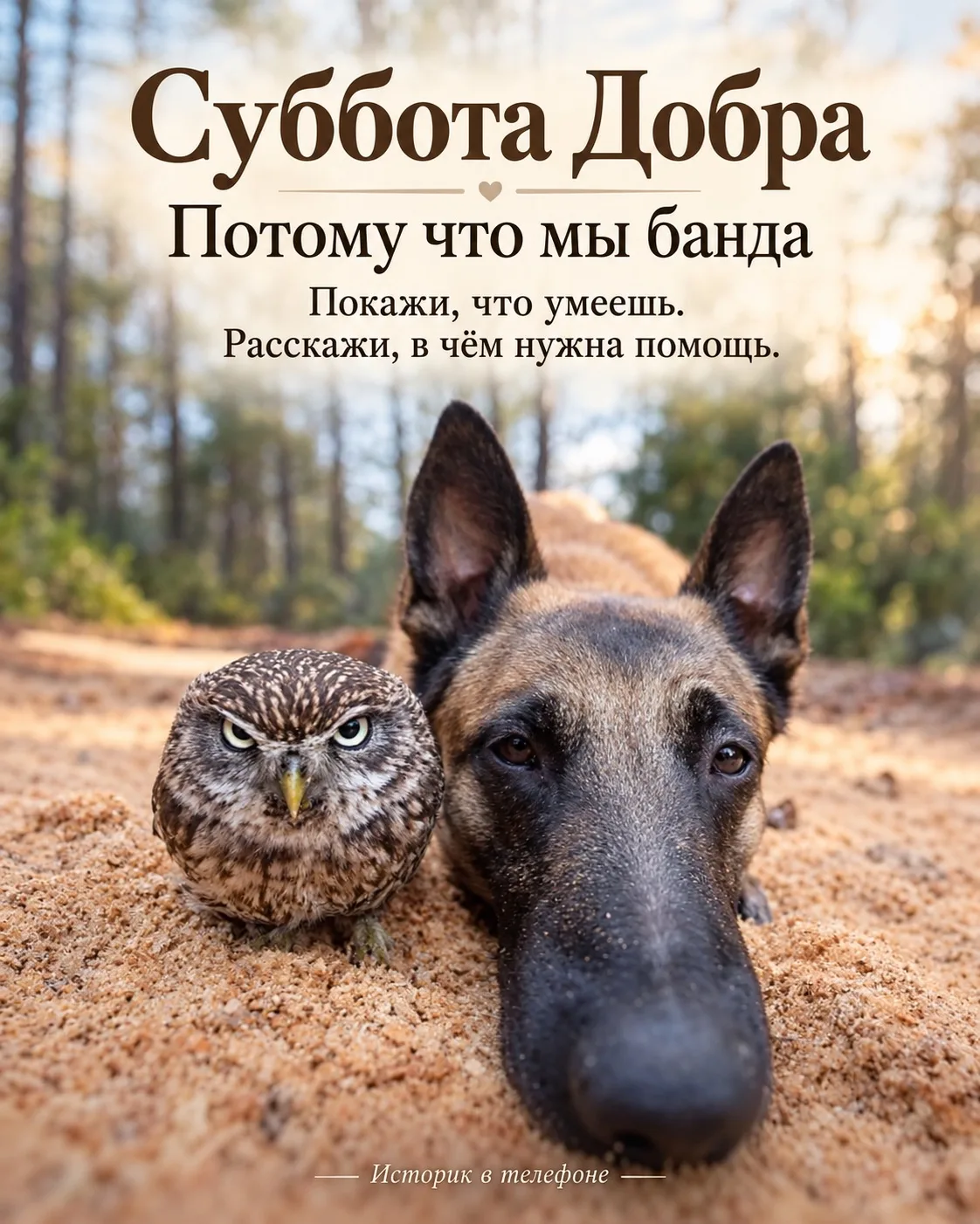 Кому работу, кому тёплые варежки, кому просто выговориться? Банда, общий сбор!