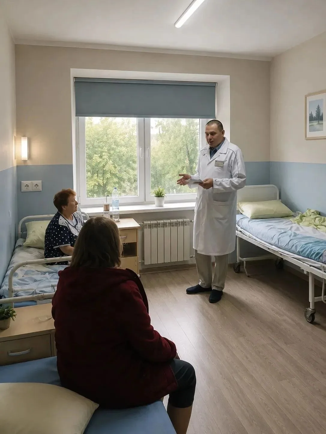 Для психологического комфорта и быстрого выздоровления.