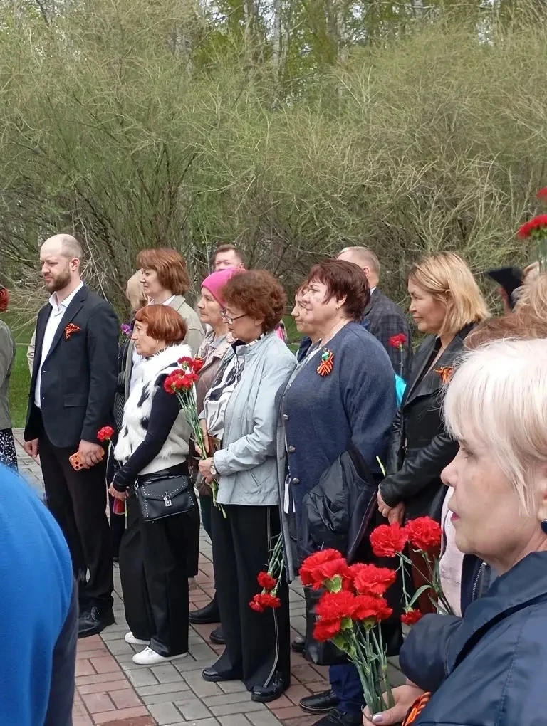 Помним, гордимся, чтим! 🕊️  Сегодня, в преддверии Дня Великой Победы, Кировский район стал центром т