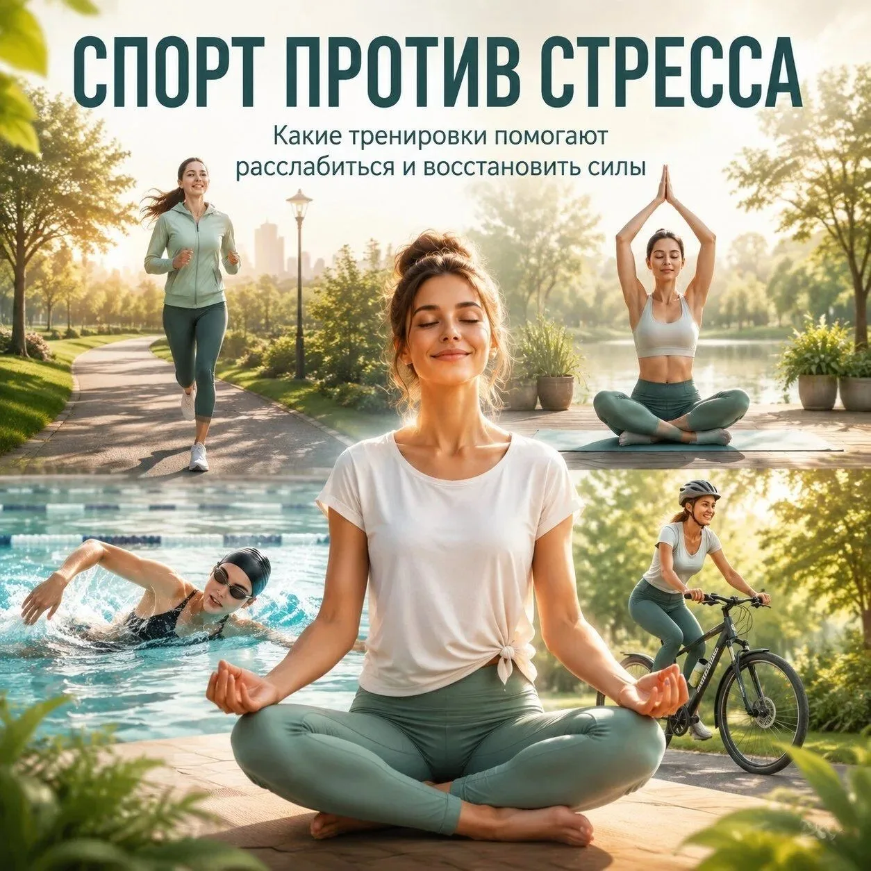 Спорт против стресса: какие нагрузки помогают восстановить силы