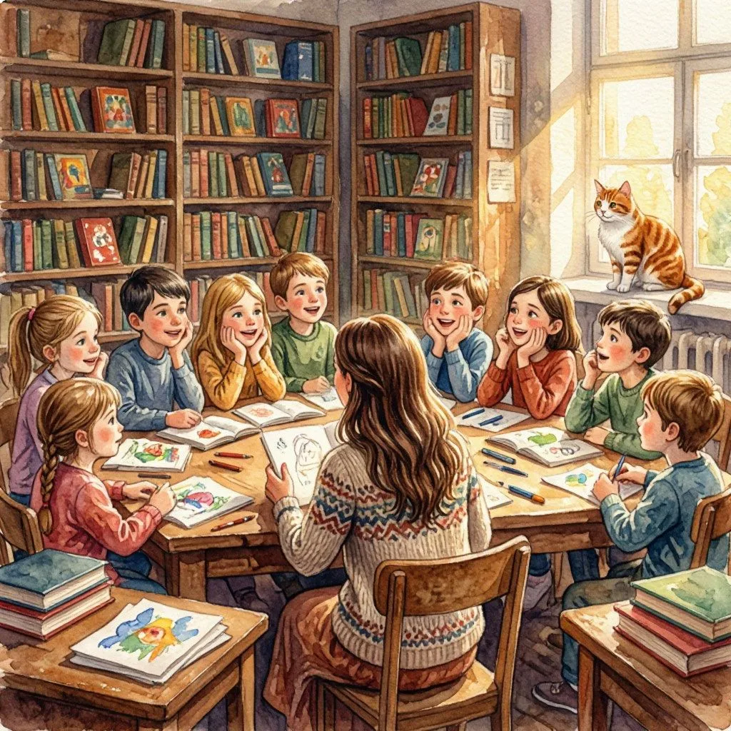 🎨 Приглашаем на творческую мастерскую «Как написать рассказ и стать соавтором»