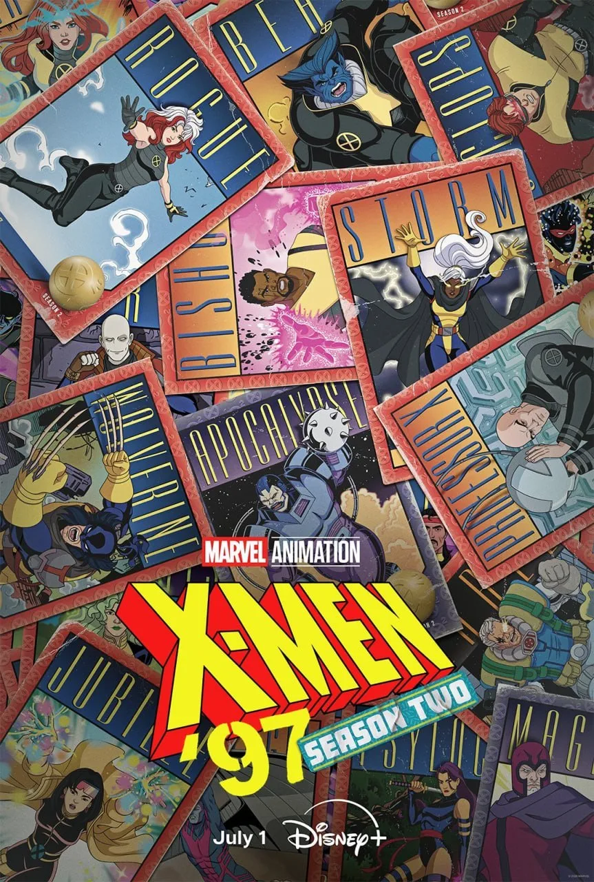 Marvel представила постер продолжения «Людей Икс ’97»

Новые эпизоды начнут транслироваться с 1 июля