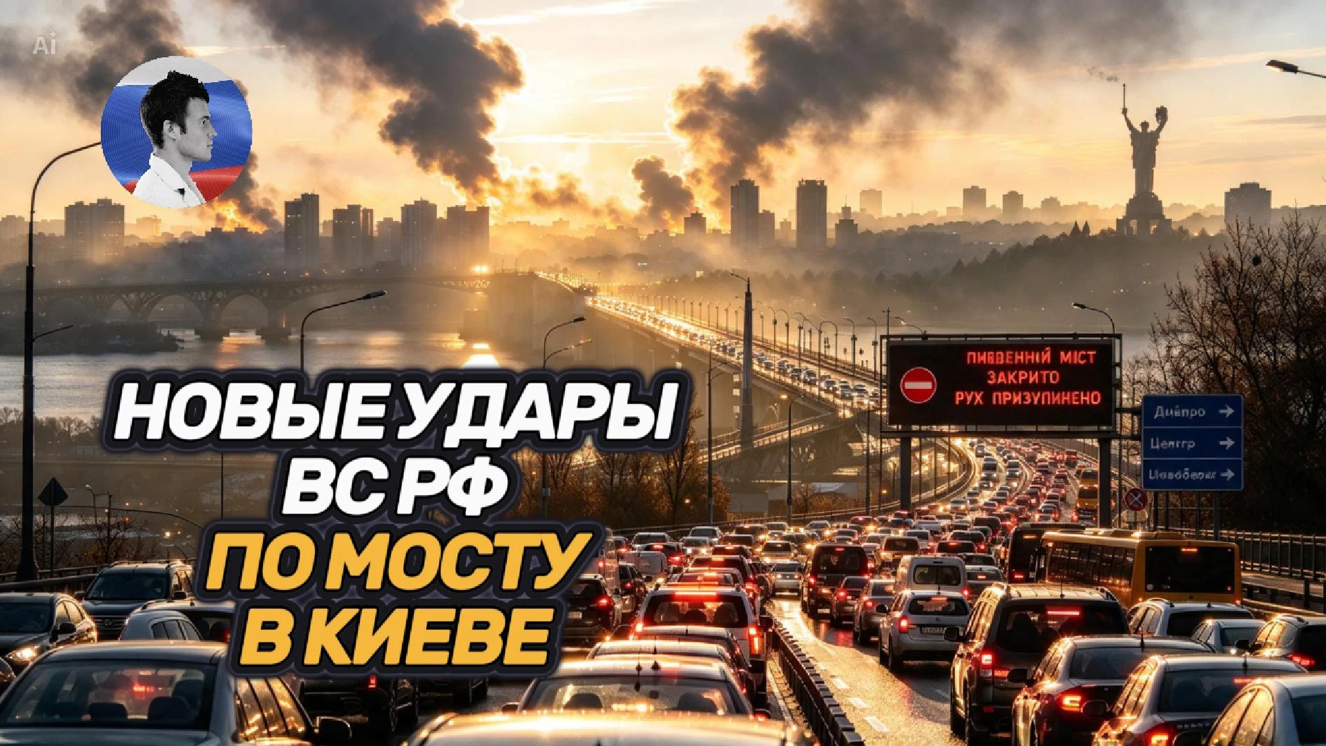 ВС РФ снова бьют по Северному мосту. В Киев прибыл канцлер Мерц