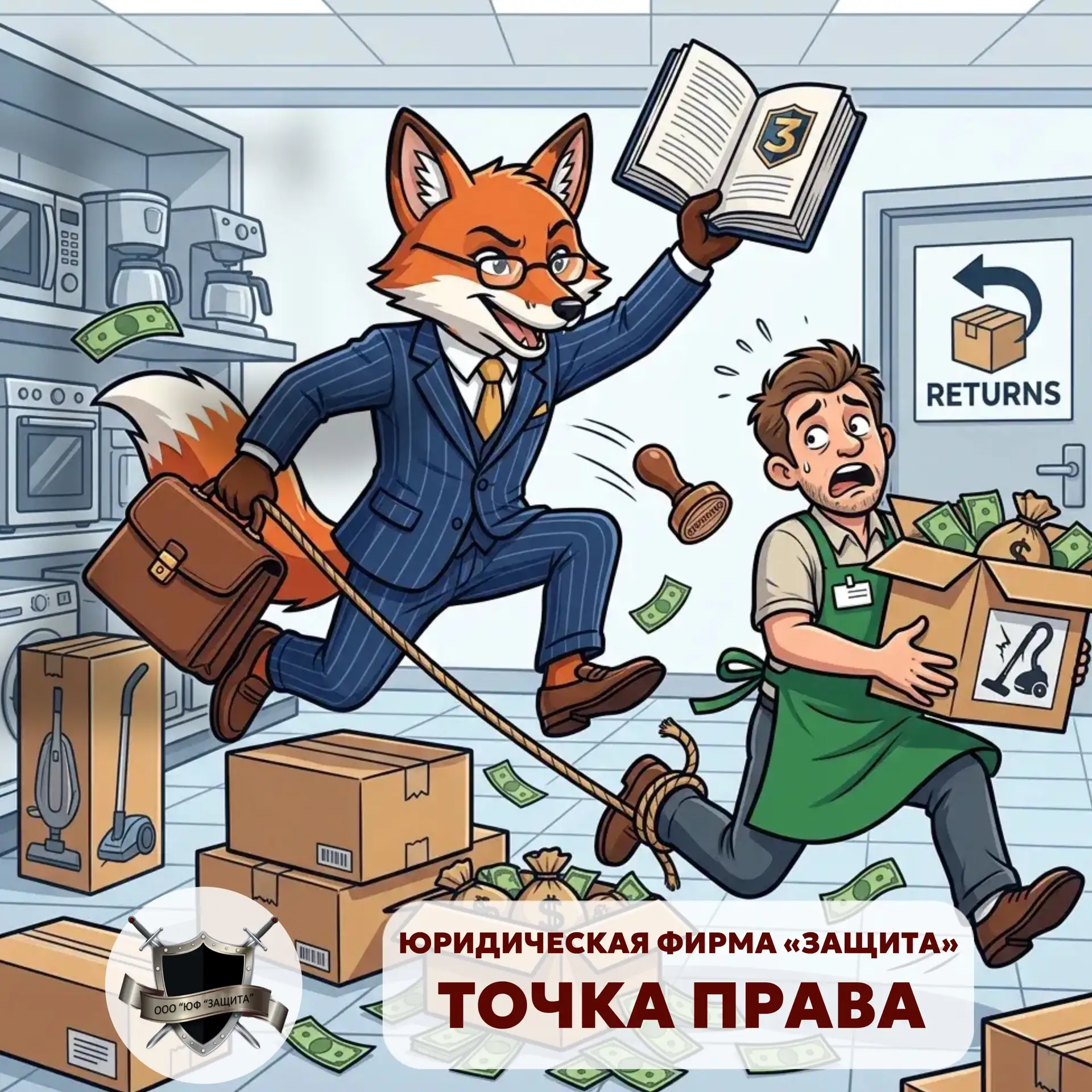 Продавец (исполнитель, изготовитель) — сторона, которая взяла ваши деньги и обязана обеспечить качес
