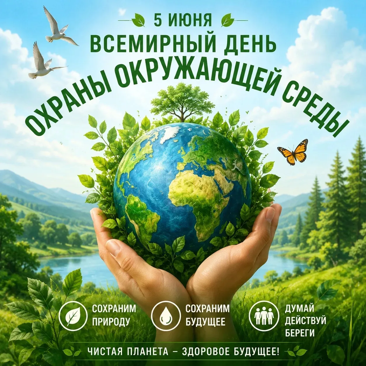 Сегодня, 5 июня, в России — День эколога, а во всём мире — Всемирный день окружающей ср...