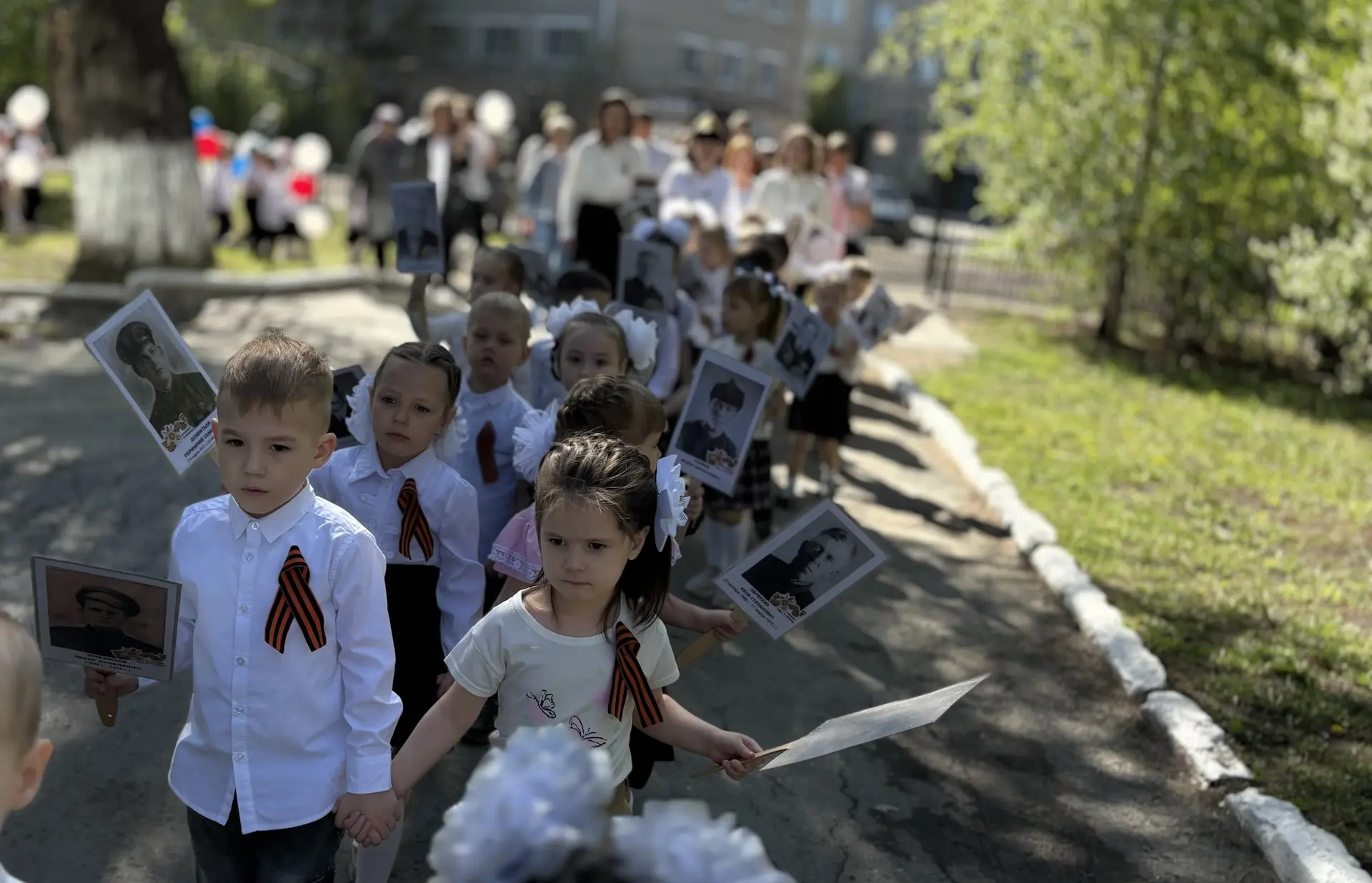 🎖️ Парад Победы в нашем саду!