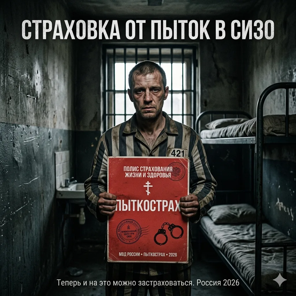 🛡️ Страховка от пыток в СИЗО — теперь официально