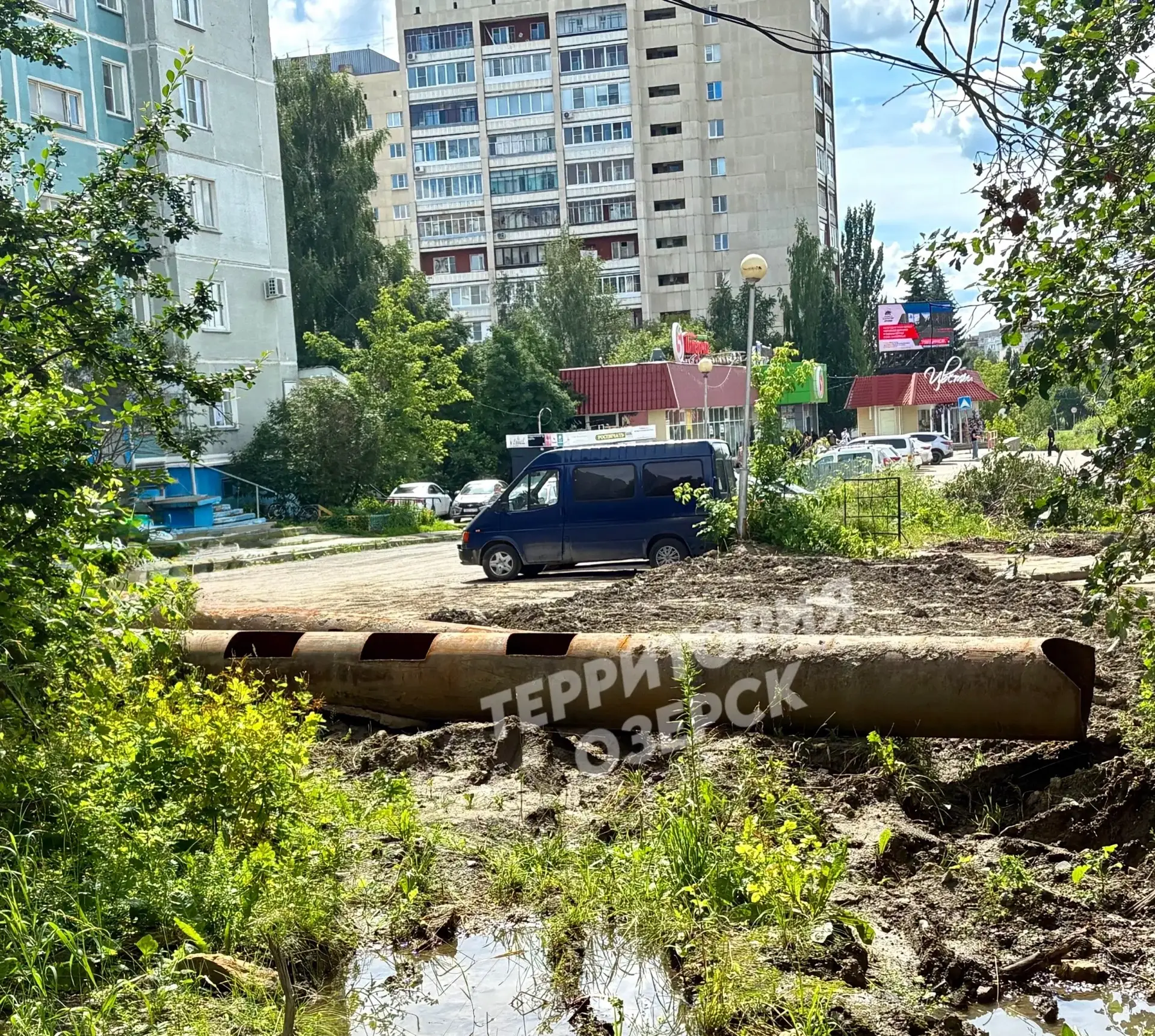 Многолетнюю проблему с дырявым коллектором на проспекте Карла Маркса скоро решат