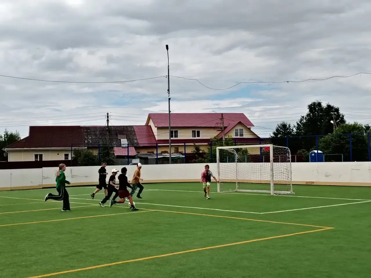 ⚽️Сегодня в нашем лагере — День футбола!⚽️
Наши ребята показали отличную игру! Болели за них все — э