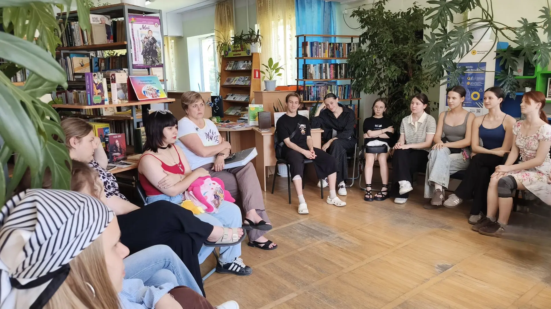 Беседа-экскурсия «Знакомство с библиотекой»
16 июня на абонементе центральной районной библиотеки, д