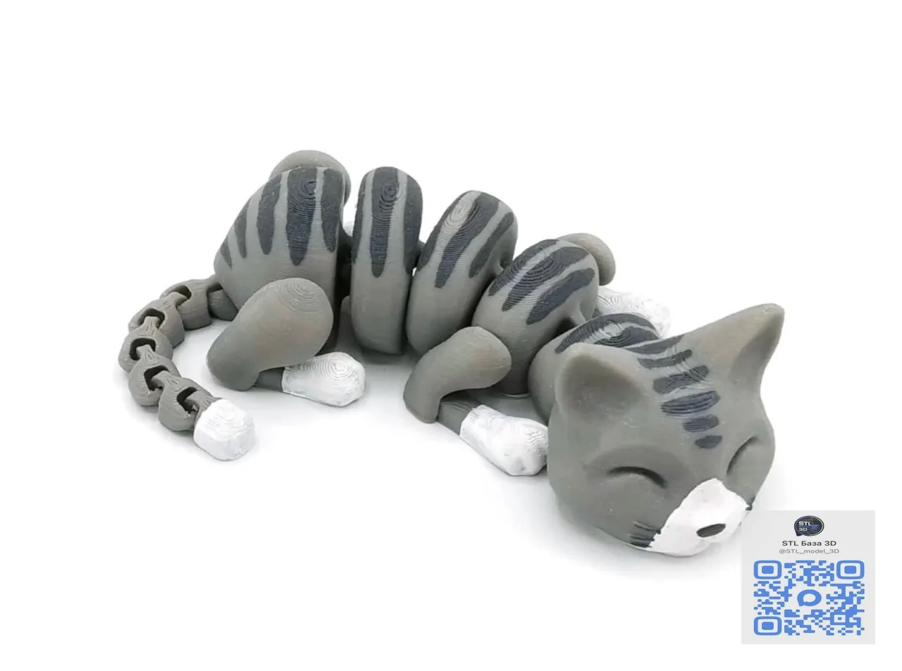 💭 Спящий гибкий кот

🔵 Наш ТГ
🟣 STL База 3D
📦 3D Барахолка