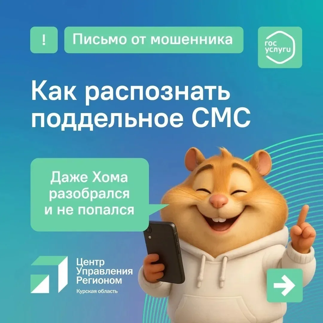 📱 Пришло СМС от "Госуслуг"? Будьте внимательны, вам запросто могут писать мошенники!

ℹ В карточках