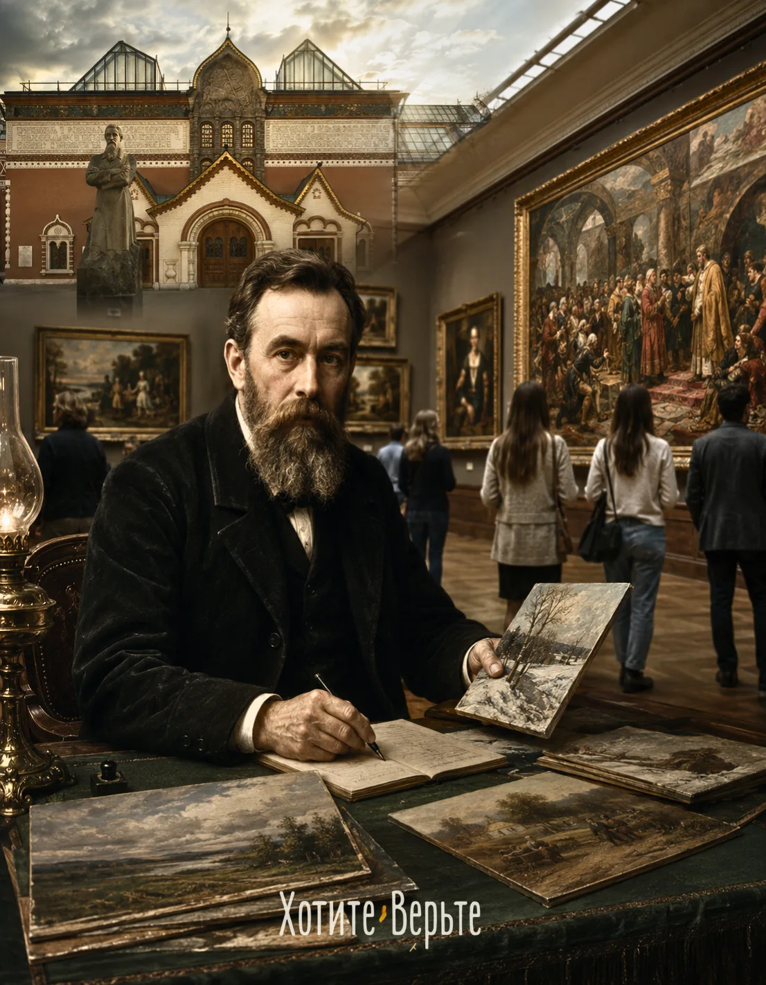 4 июня 1856 г. ДЕНЬ ОТКРЫТИЯ ТРЕТЬЯКОВСКОЙ ГАЛЕРЕИ.
Именно в этот день московский предприниматель, м
