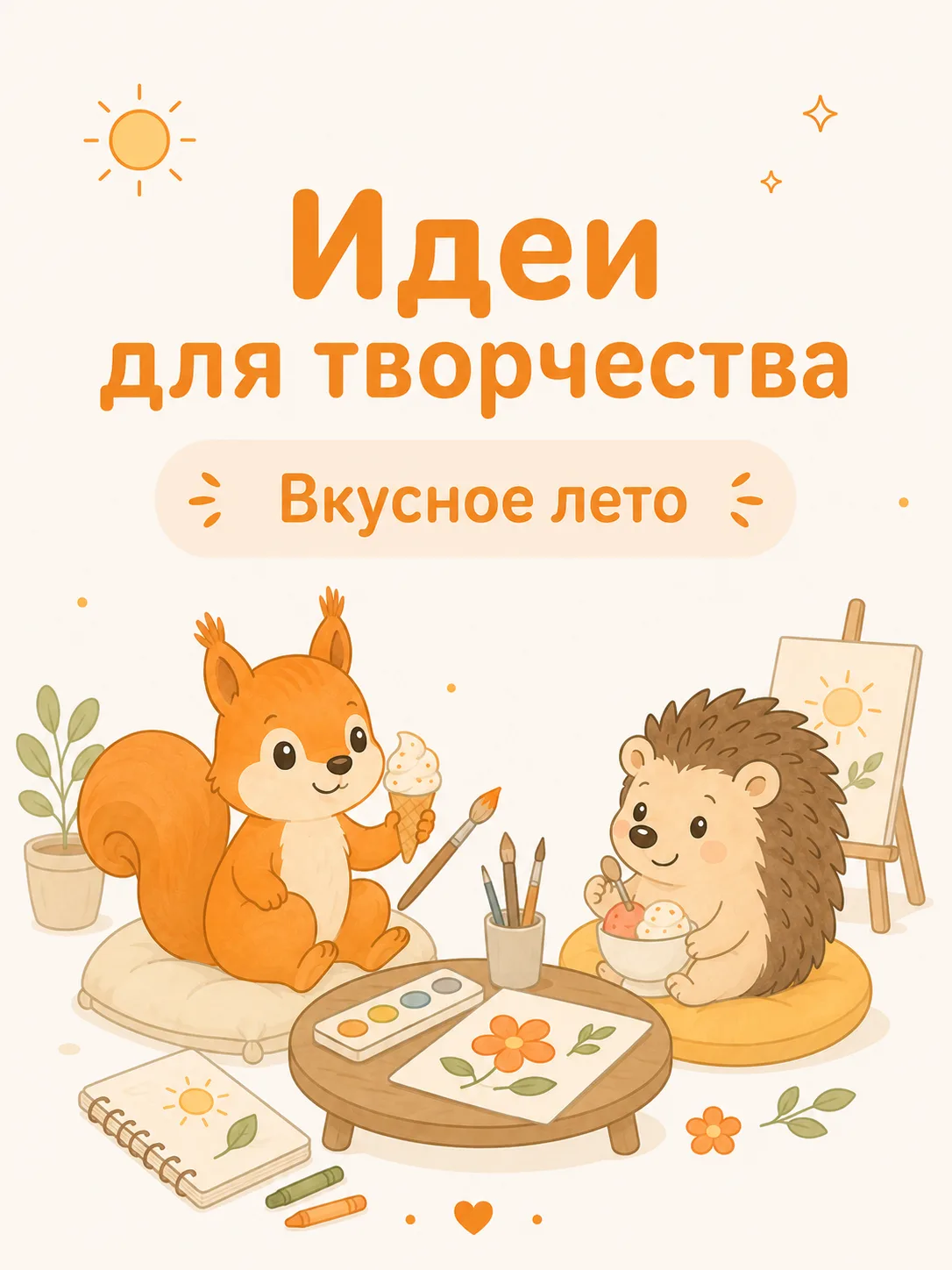 🍓 Идеи для творчества на тему «Вкусное лето»

😋 Любимые летние ягоды, фрукты и сладости могут стат