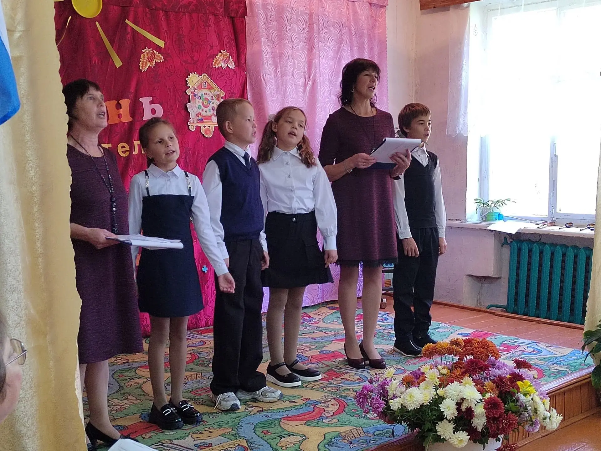 🎉Праздничный концерт ко Дню учителя в Пушкинской школе