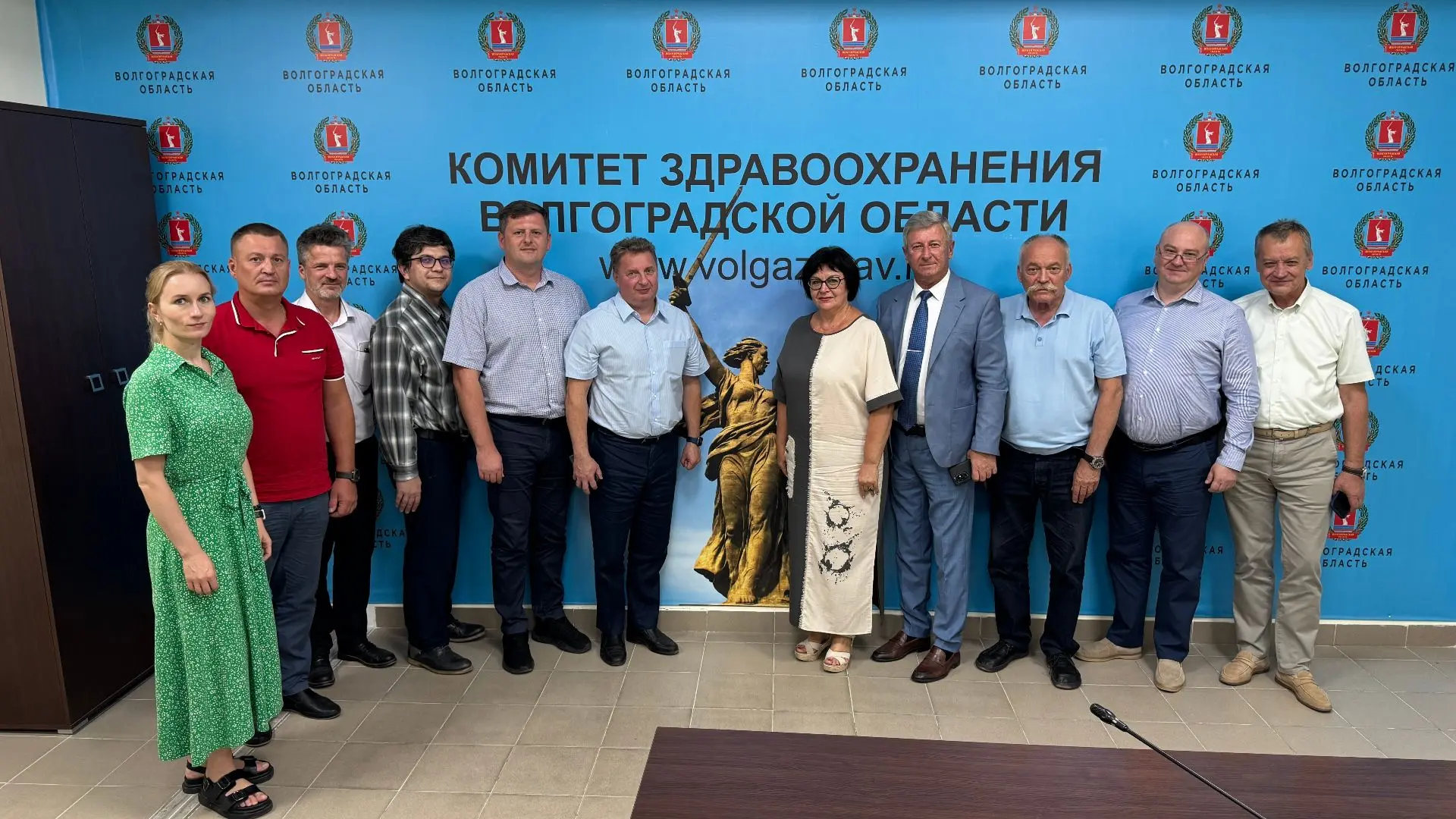Делегация Центра Вредена посетила Волгоградскую область