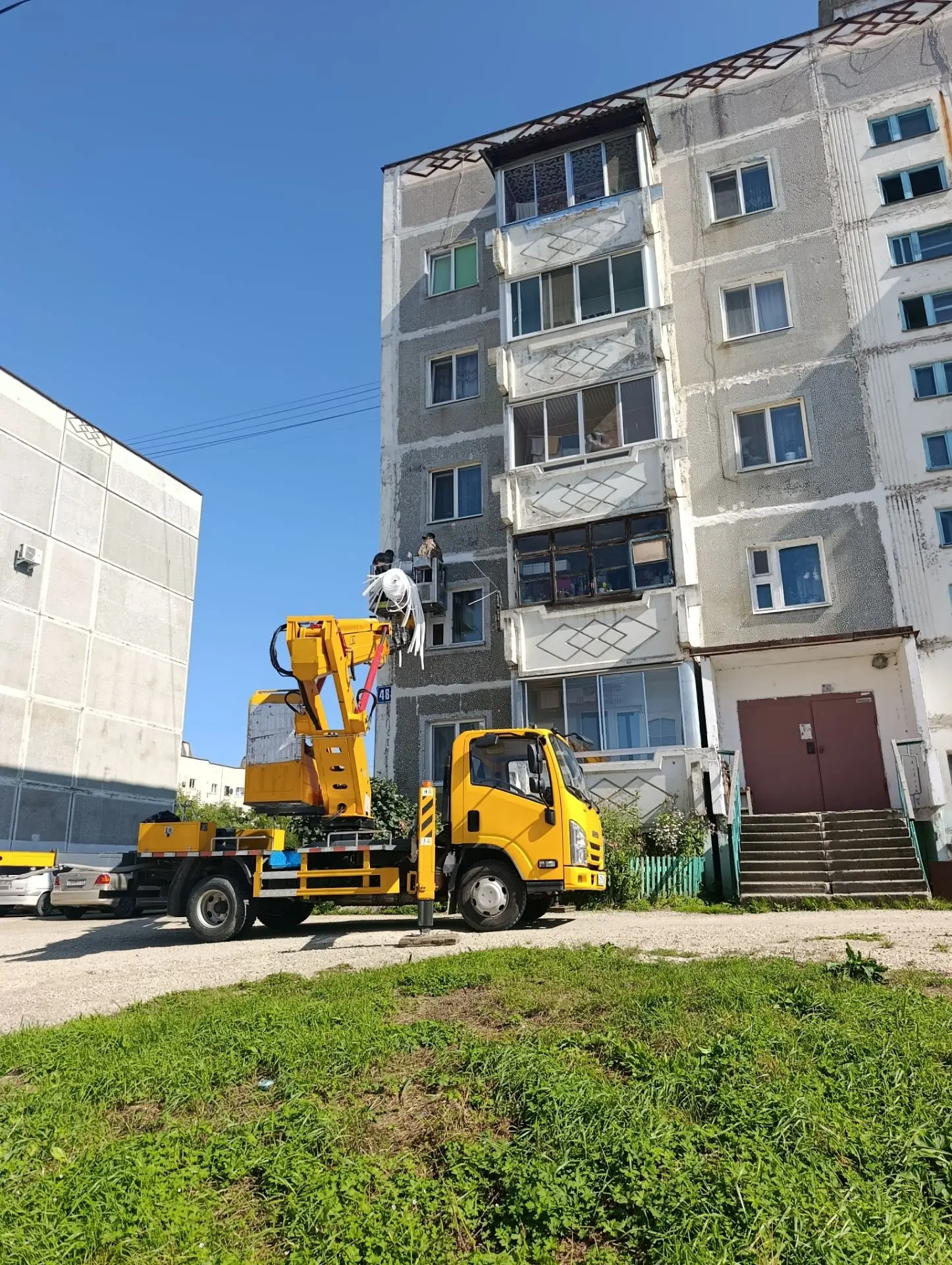 Ремонт межпанельных швов микрорайон 2 д. 48