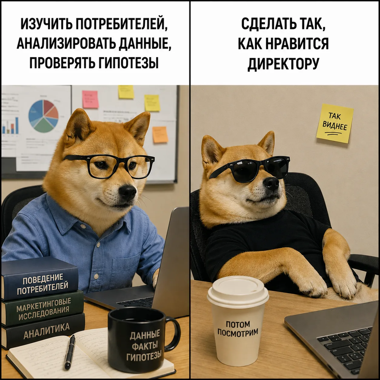 Друзья, пятница, а значит #маркетингшмаркетинг

📊 Говорят, есть два типа маркетологов: одни проверя