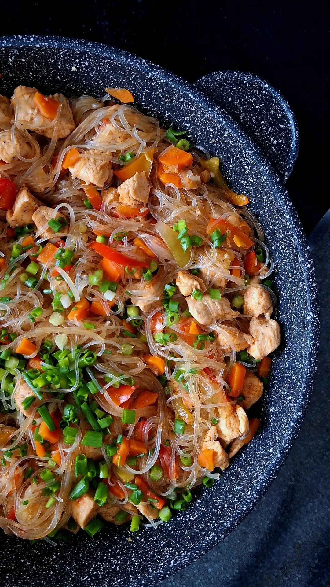 🍜 Фунчоза с овощами и курицей