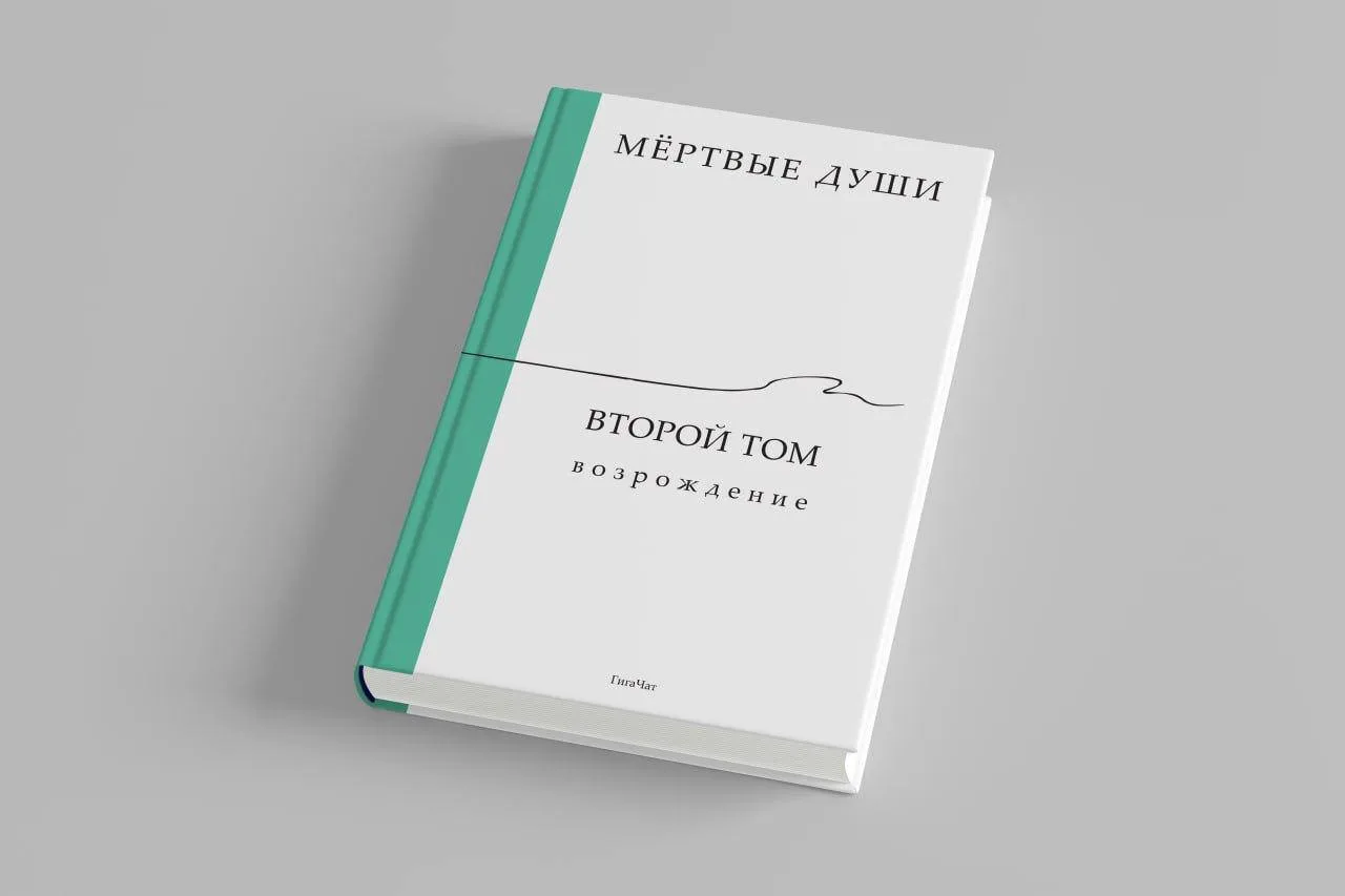 ❗️В продажу поступил второй том романа «Мёртвые души», созданный нейросетью ГигаЧат. На...