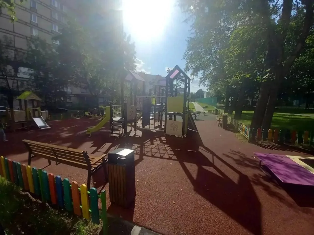 🏡 Во дворе на Тихорецком бульваре в Люблино завершили благоустройство