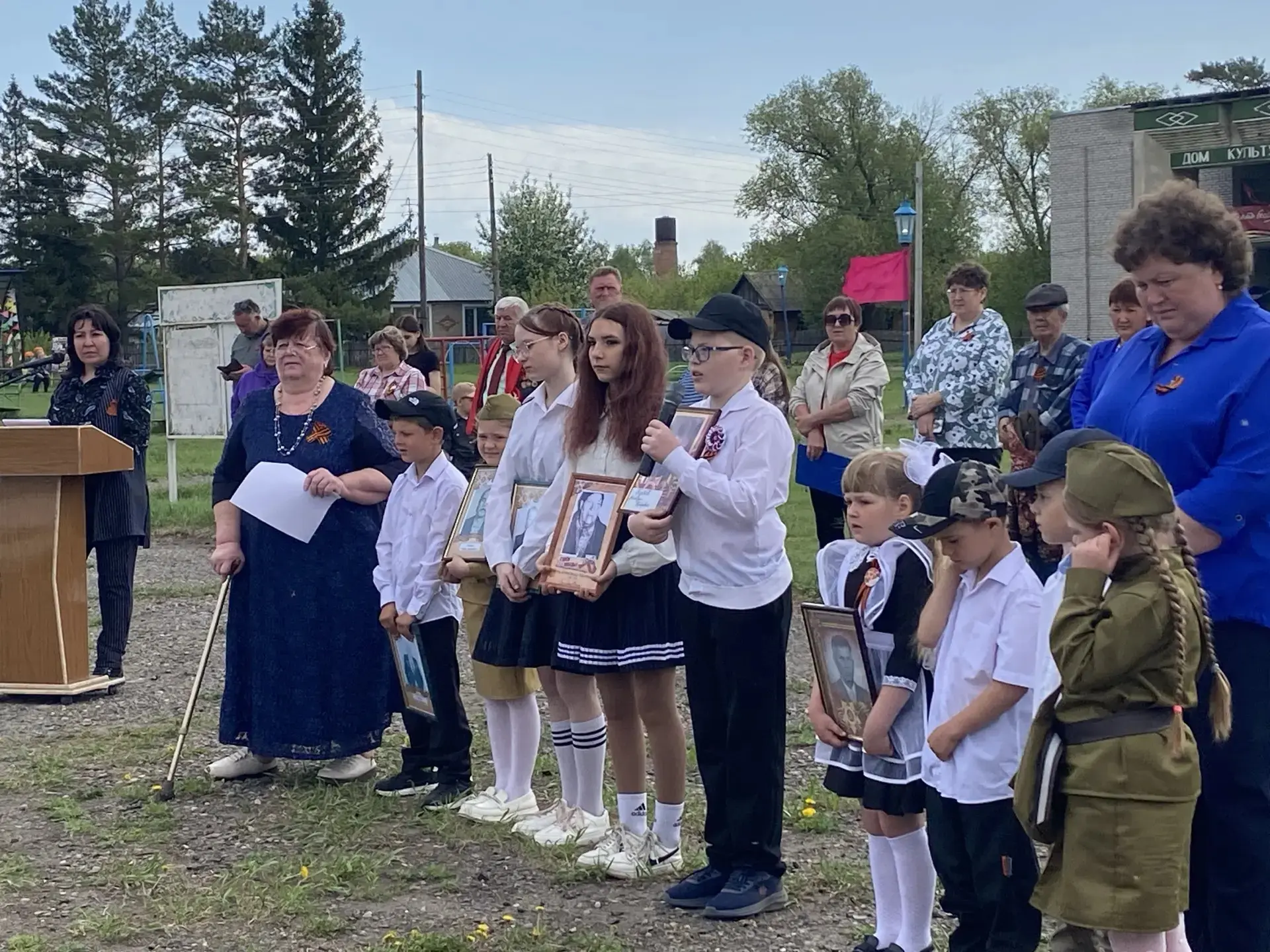 В день Победы 9 мая 2026 года на территории Садовского сельсовета  на центральной площа...