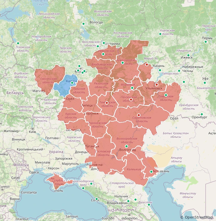 🚨 Карта обстановки 🔄 Обновляется при изменениях.