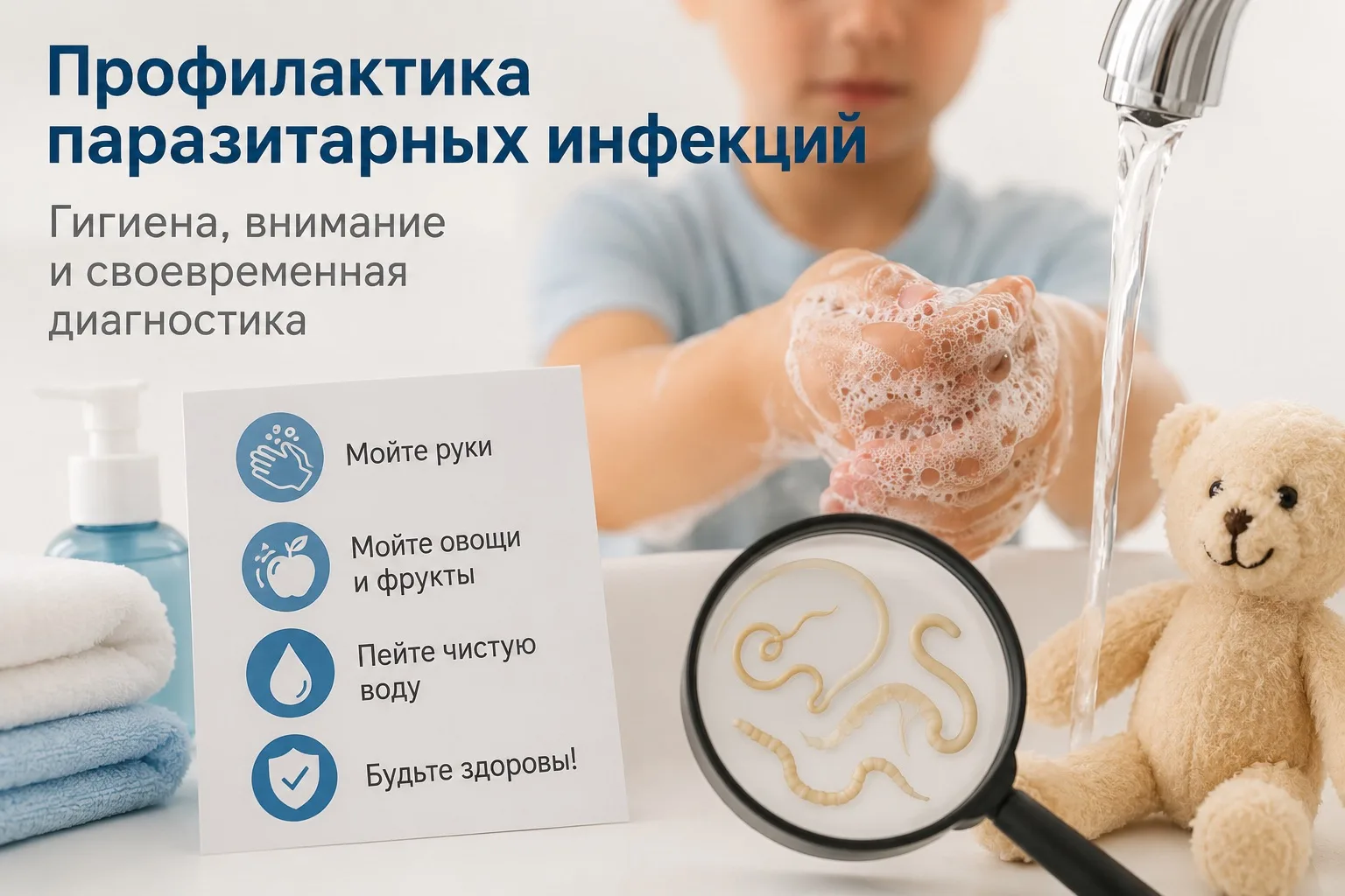 Всемирная организация  здравоохранения (ВОЗ) не рекомендует давать детям противопаразит...