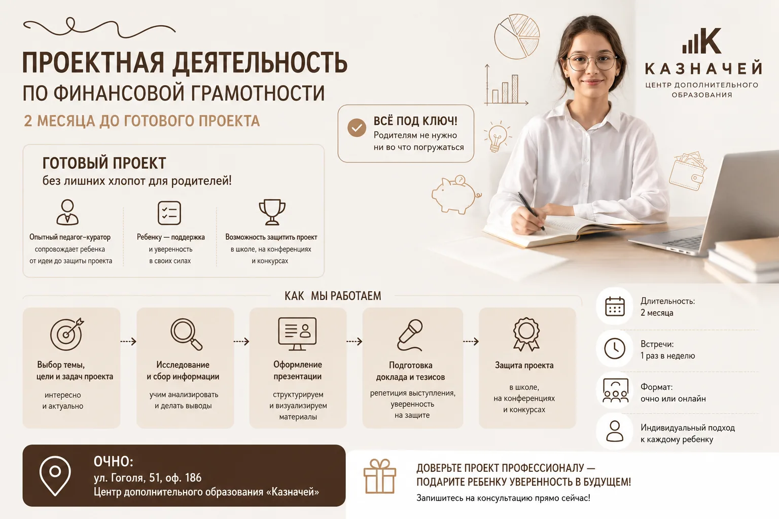 Проектная деятельность — это не просто школьное задание, а важный навык для будущего ре...