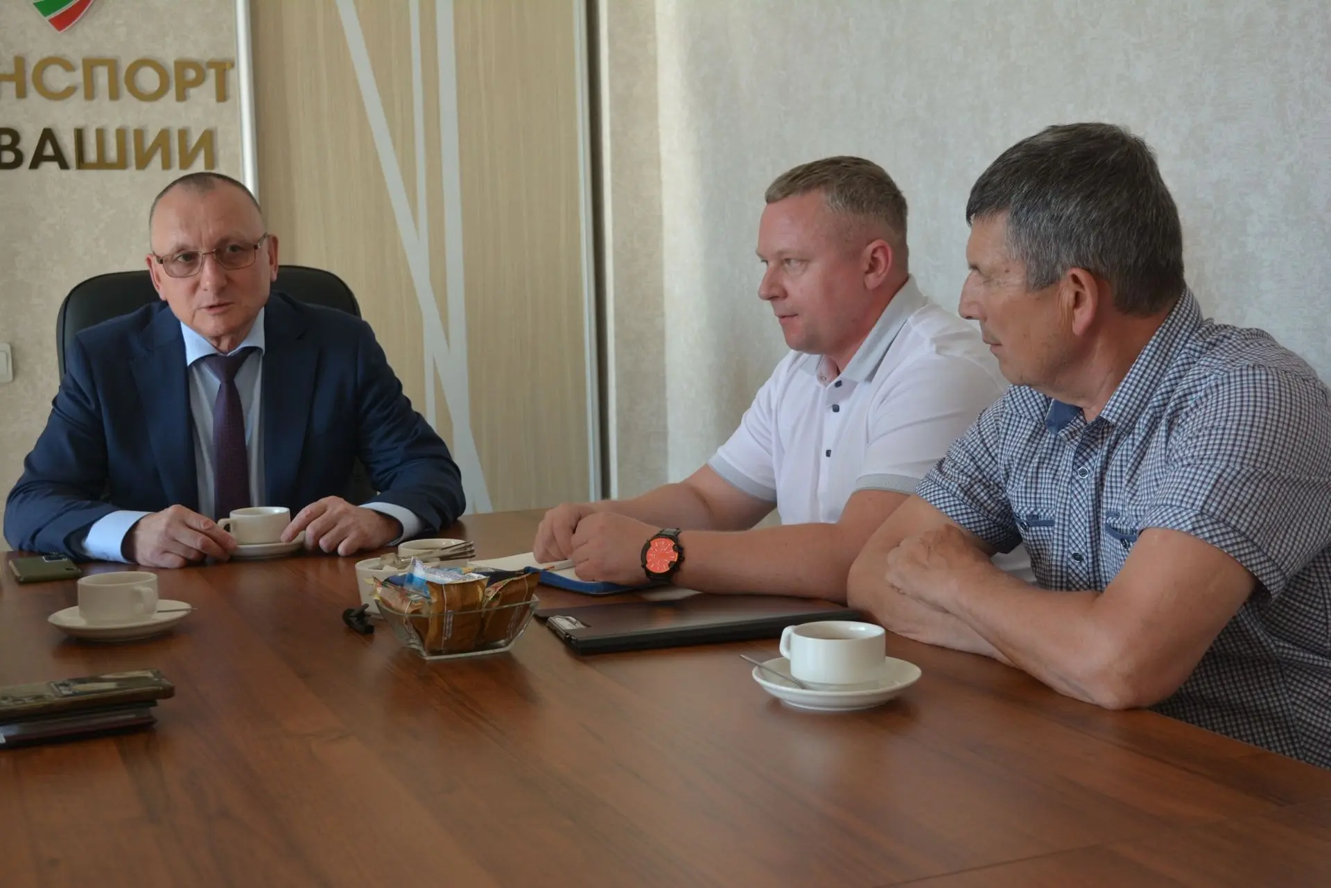 🤝 9 июня министр спорта Чувашской Республики Василий Петров встретился с президентом Всероссийской 
