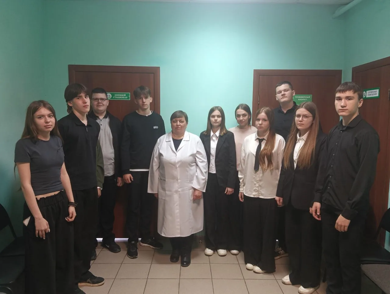 🔍⚕ В рамках проведения Всероссийской профориентационной недели, учащиеся девятого клас...