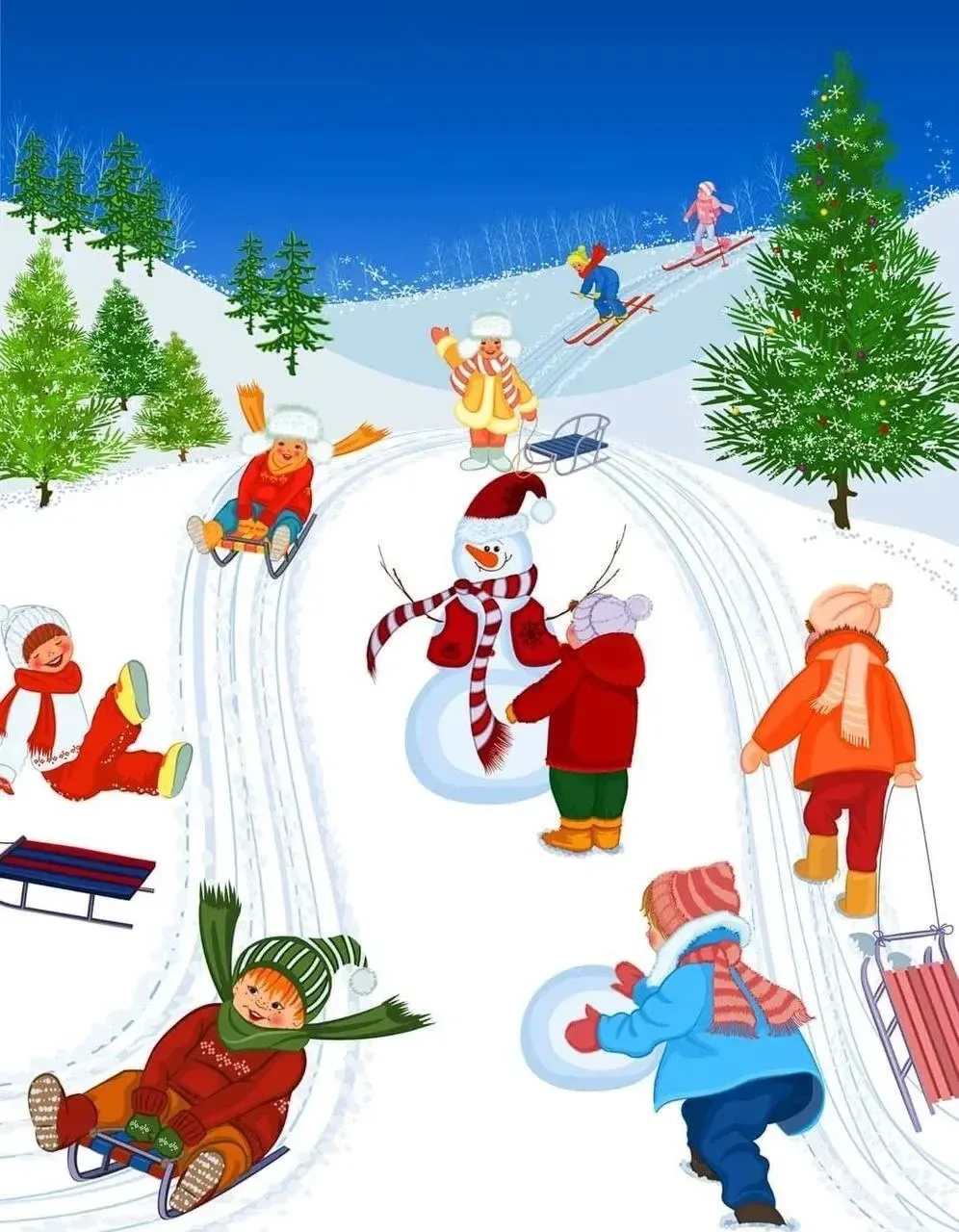 ⛄ Врачи скорой помощи призывают туляков к осторожности во время зимних игр