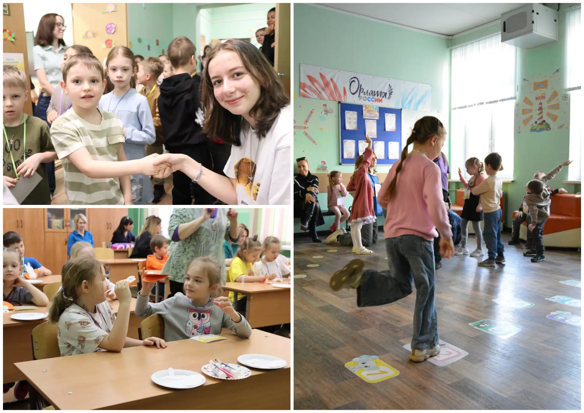 Весенний экспресс прибыл на станцию «Школа мечты» 🚂✨  🌷 Утро понедельника в нашей школе началось сов