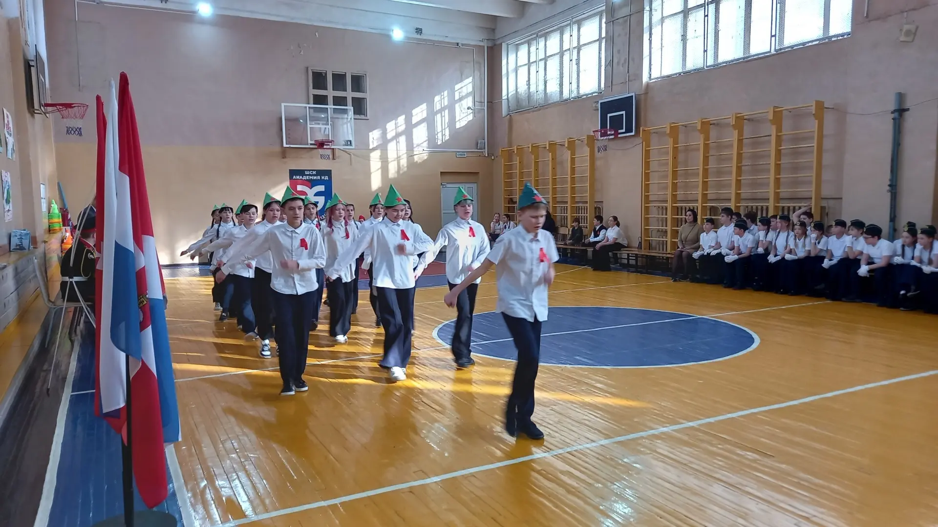 👲Традиционный Смотр строя и песни к Дню Защитника Отечества 👮‍♀  2026 год объявлен Президентом РФ Пу