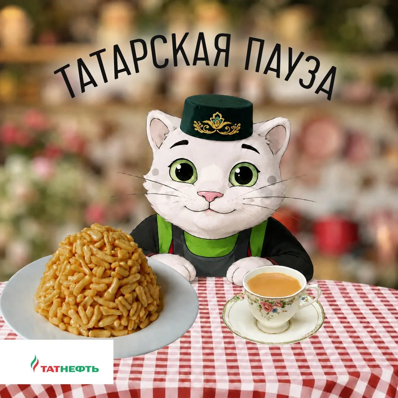 Иногда в дороге нужна небольшая пауза для перезагрузки 🚗

На АЗС «Татнефть» можно остановиться, взя